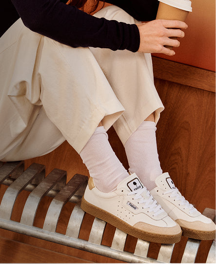 Baskets femme.