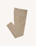 Light beige slim-fit chinos