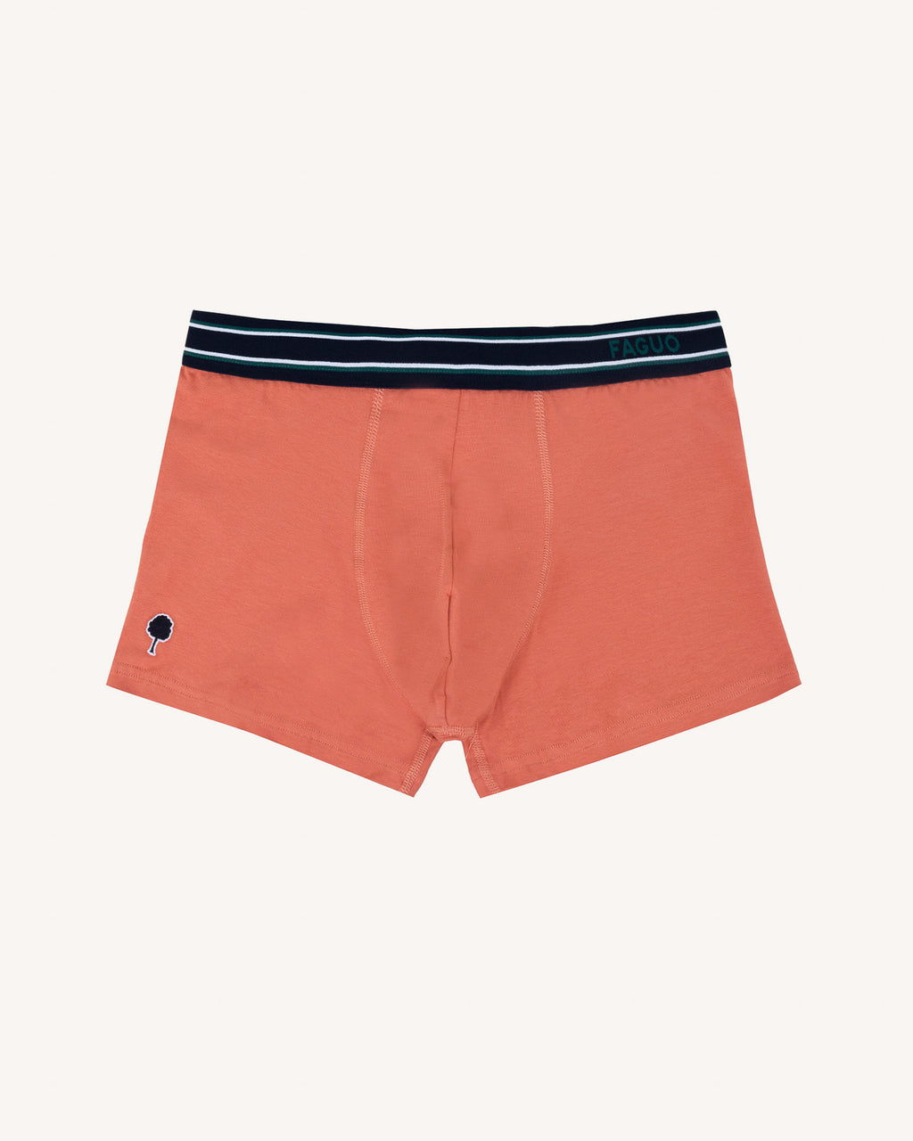 Boxer bleu marine & verts