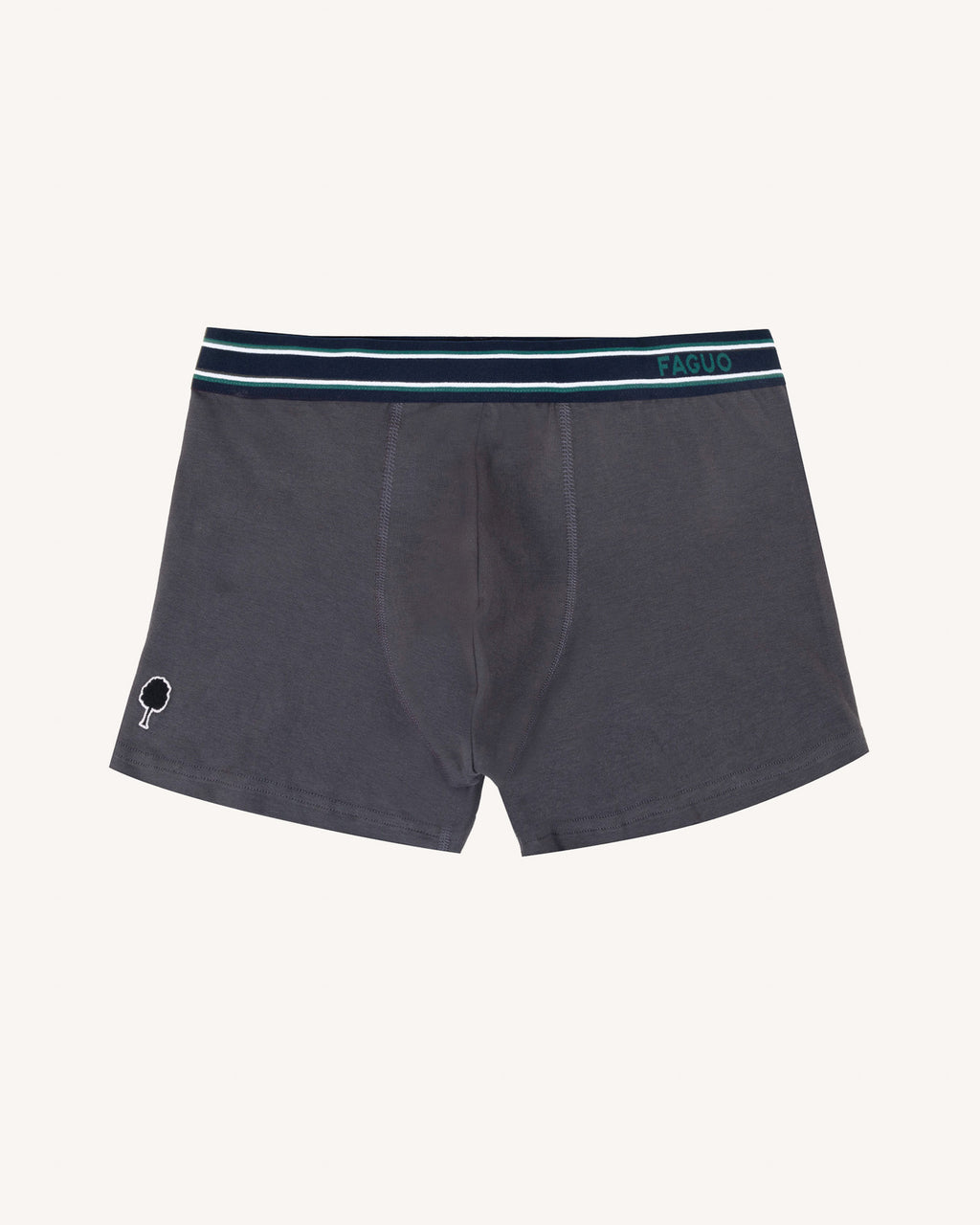 Boxer bleu marine & verts