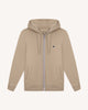 Light beige sweatshirt in recycled cotton & polyester - MESNIL model