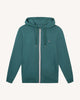 Sweat vert clair coton & polyester recycles - modele MESNIL