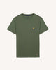 T-shirt kaki coton & coton recycle - modele ARCY
