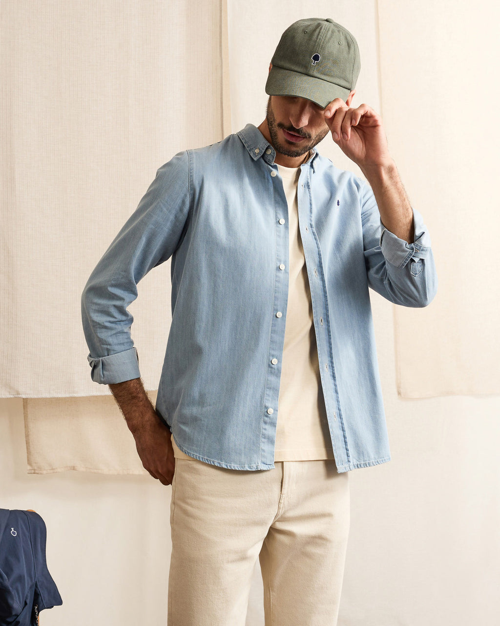 Light green cap
