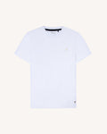 T-shirt blanc coton & coton recycle - modele ARCY