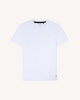 T-shirt blanc coton & coton recycle - modele ARCY