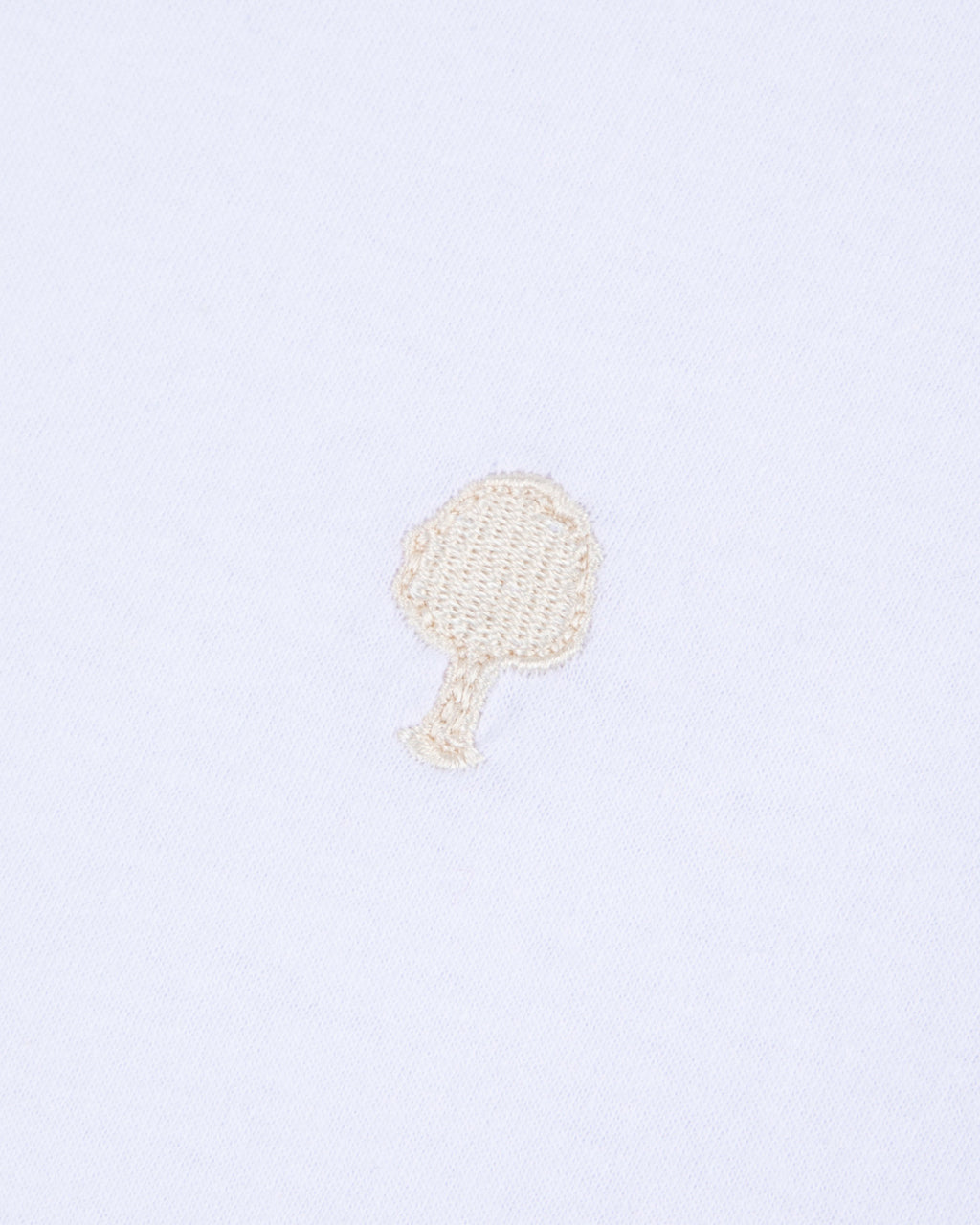 T-shirt blanc coton & coton recycle - modele ARCY