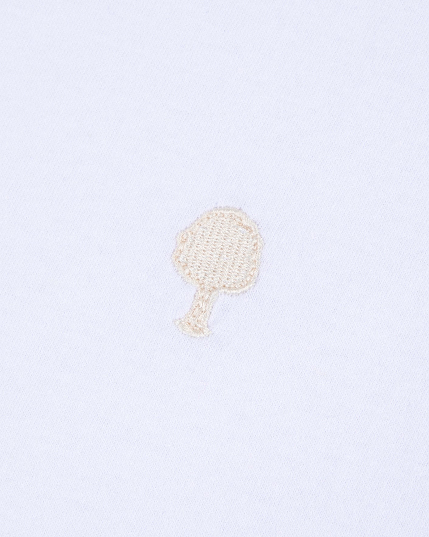 T-shirt blanc coton & coton recycle - modele ARCY