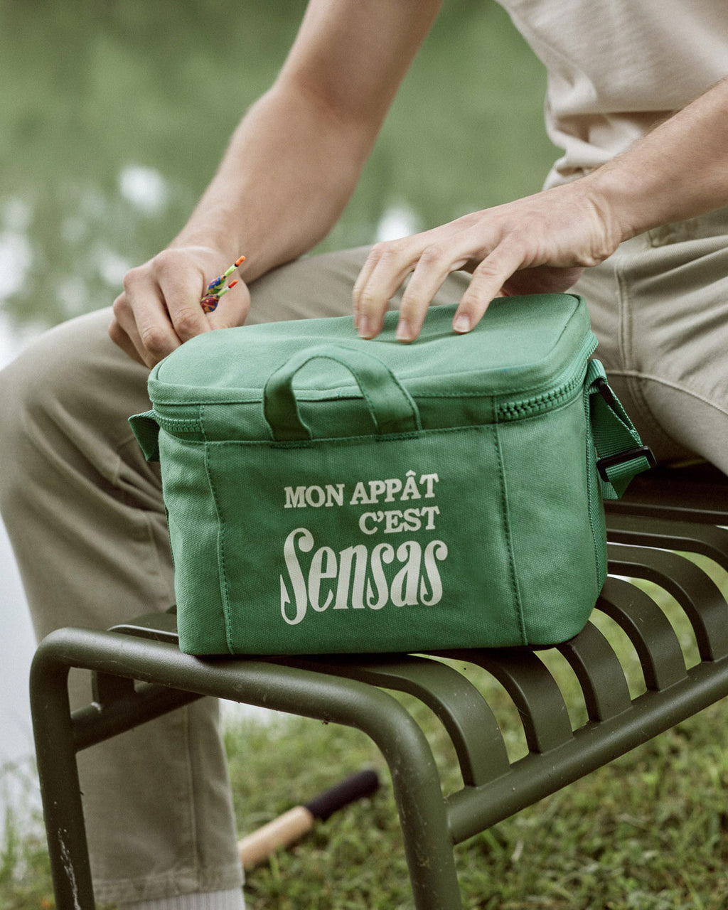 Petit sac vert Sensas