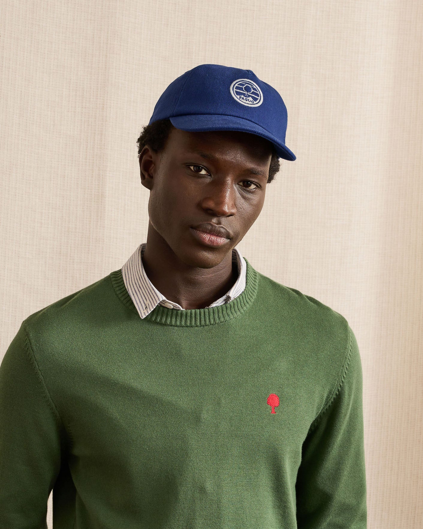 Casquette bleu marine