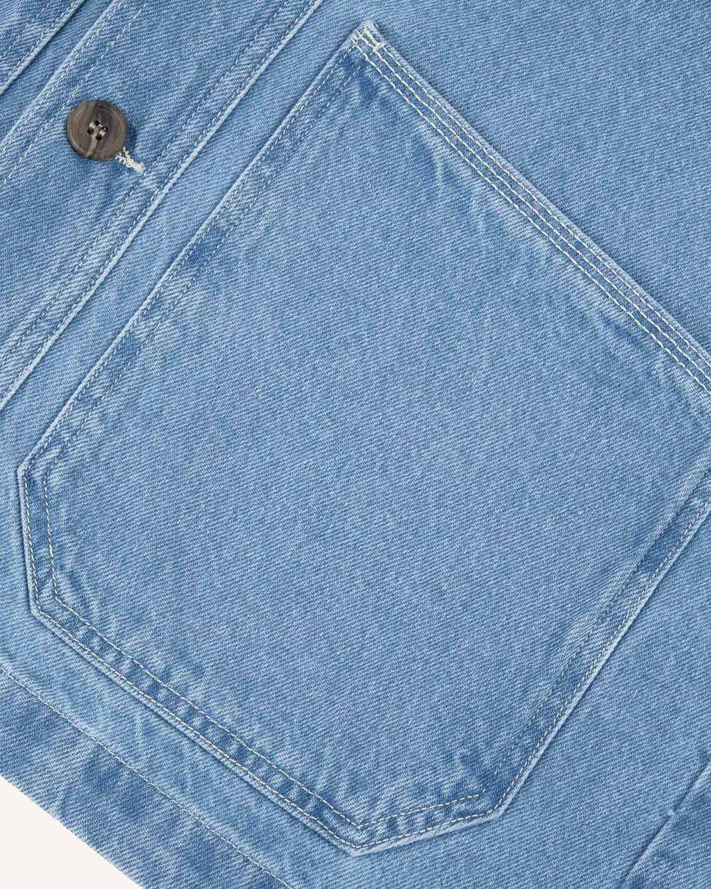 Veste denim clair