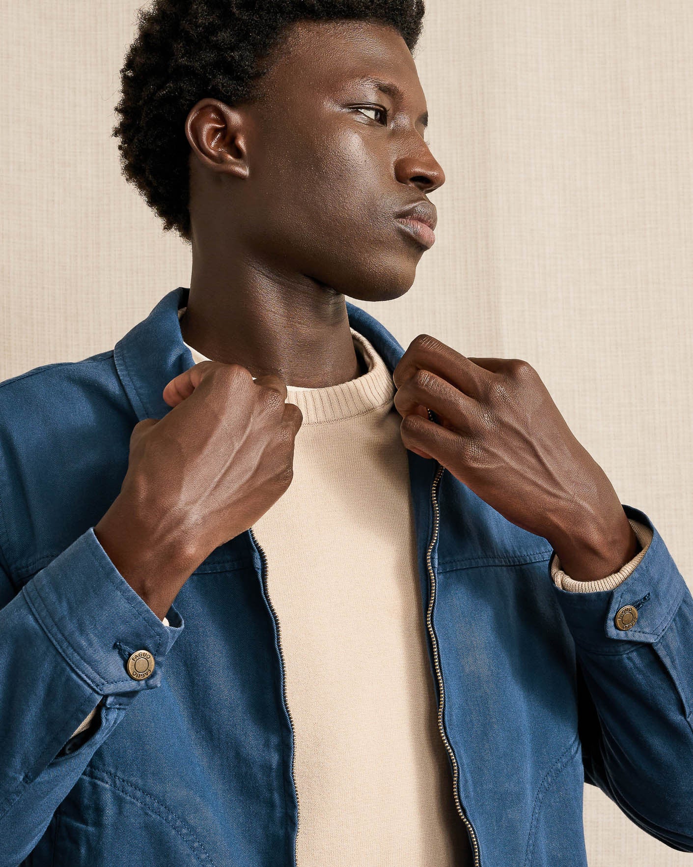 Navy blue jacket
