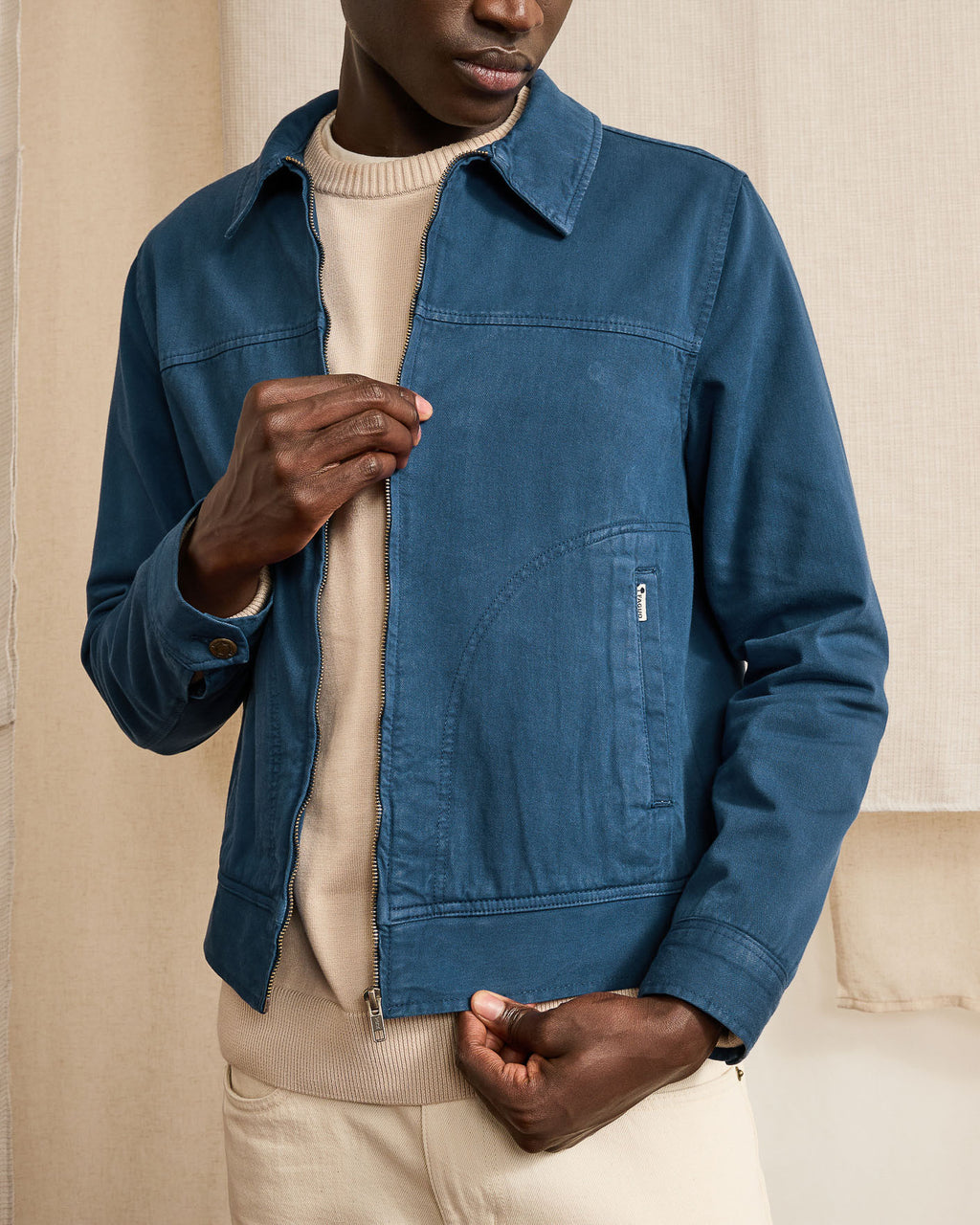 Navy blue jacket