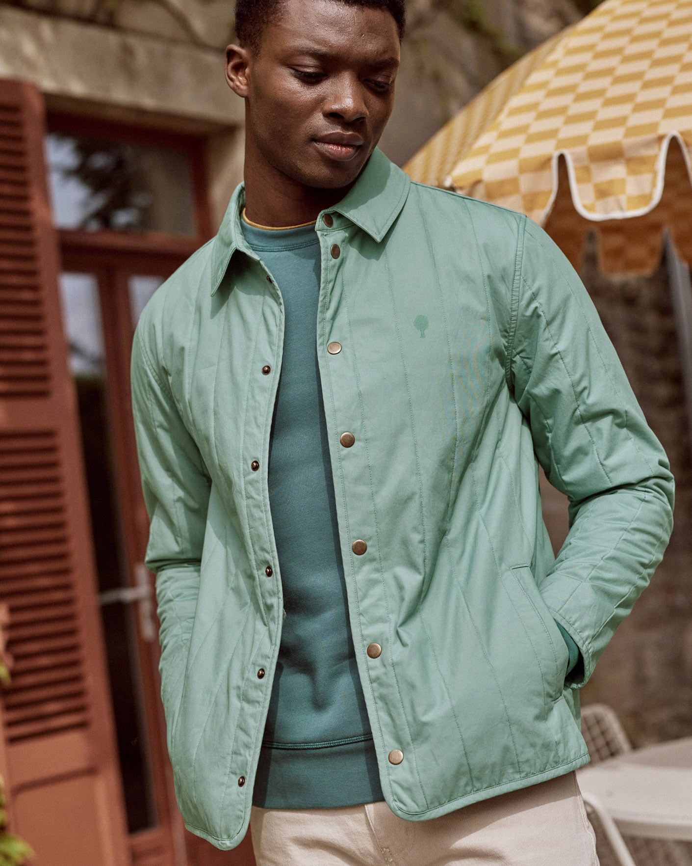 Veste vert d'eau