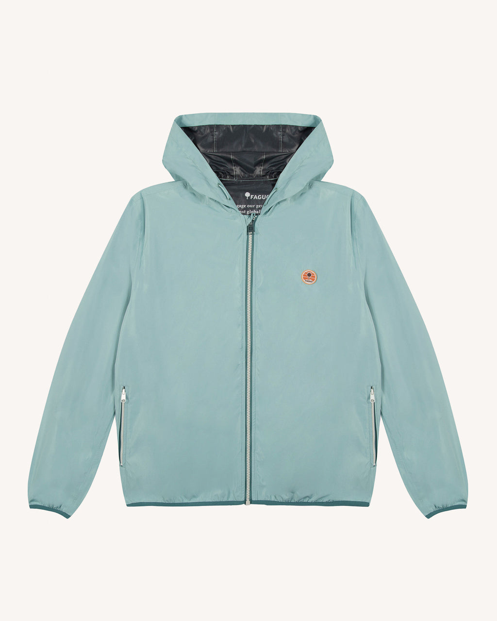 Blue-green jacket