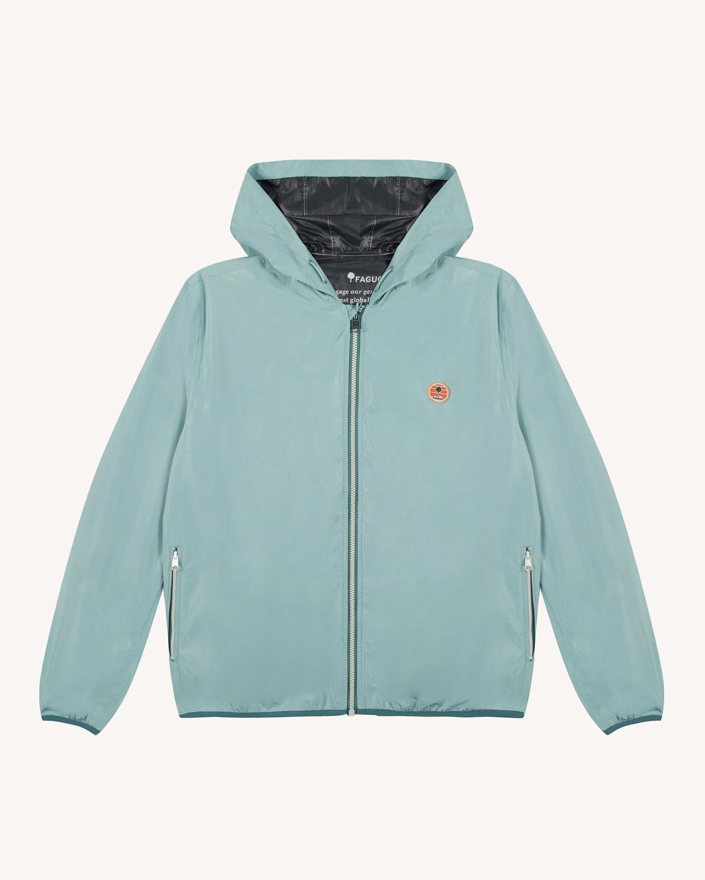 Blue-green jacket