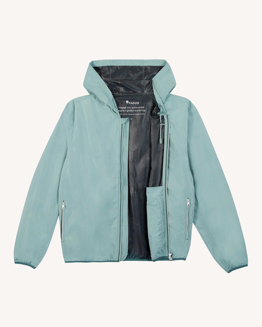 Blue-green jacket