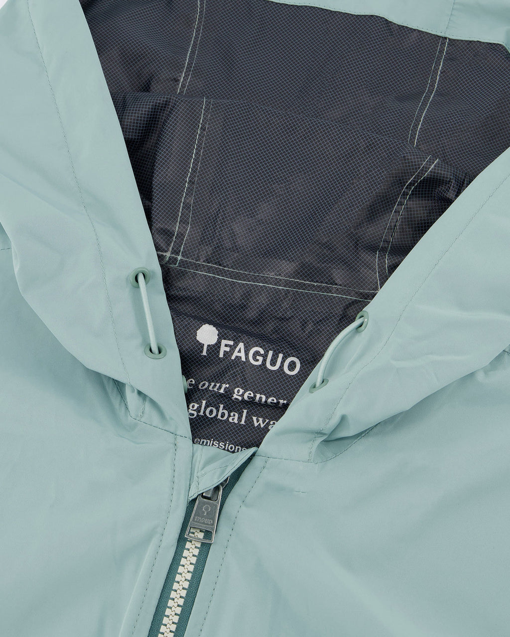 Blue-green jacket