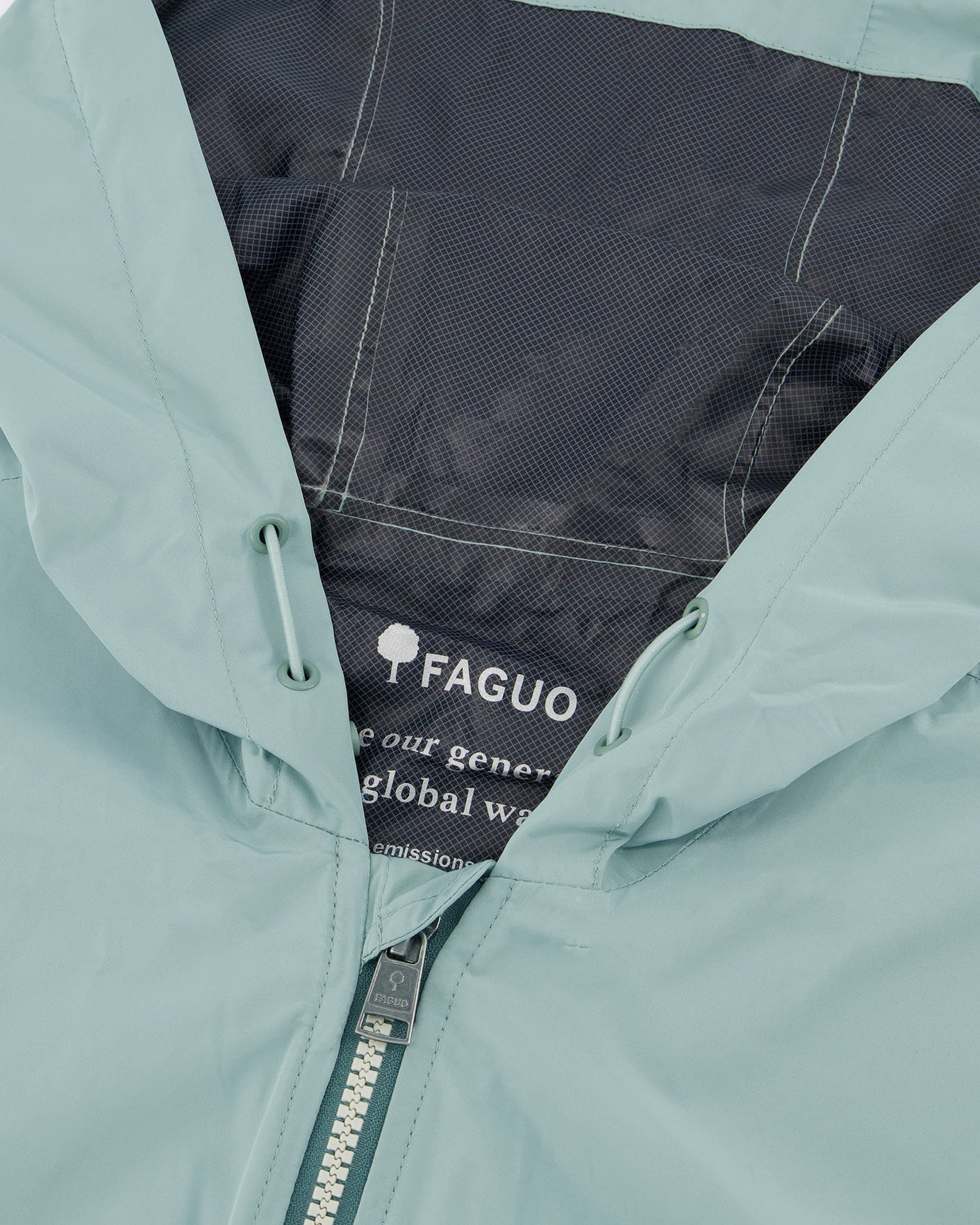 Blue-green jacket