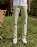 Jean tapered kaki clair