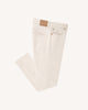 Pantalon ecru coton & coton recycle - modele TAPERED