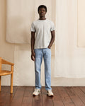 Pantalon denim clair coton recycle - modele DENIM STRAIGHT