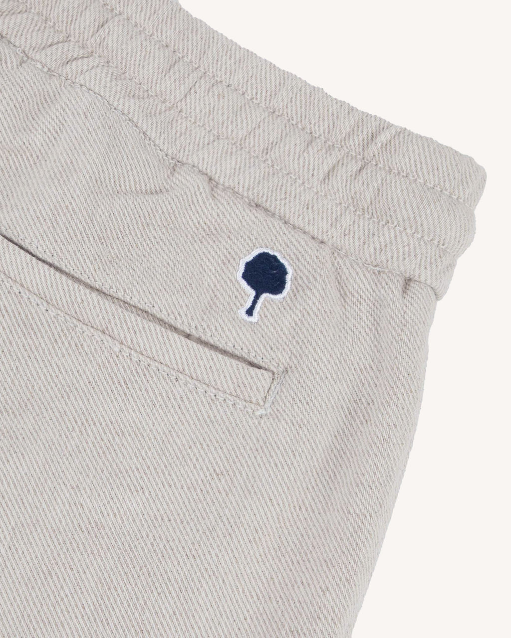 Ecru trousers