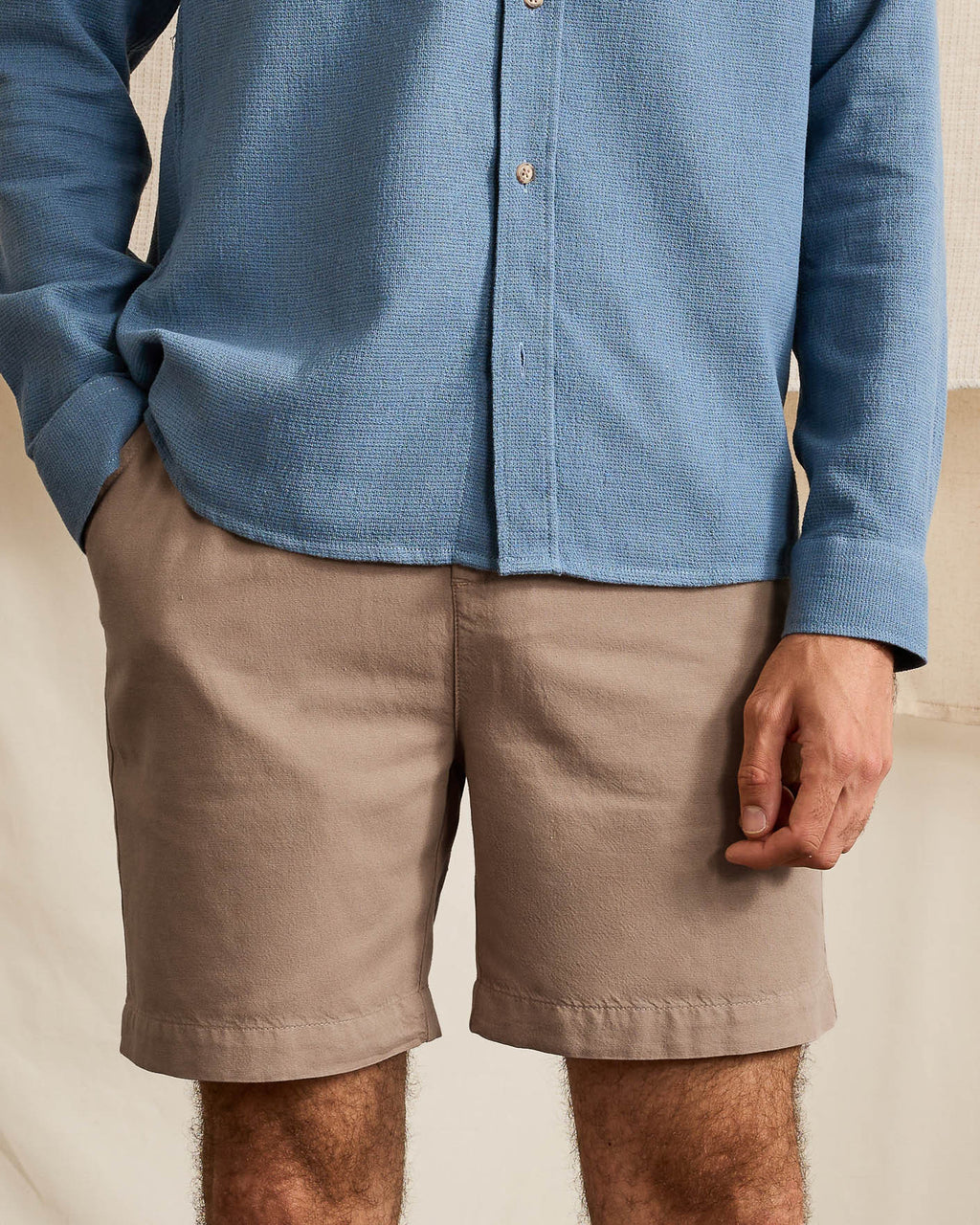 Beige shorts