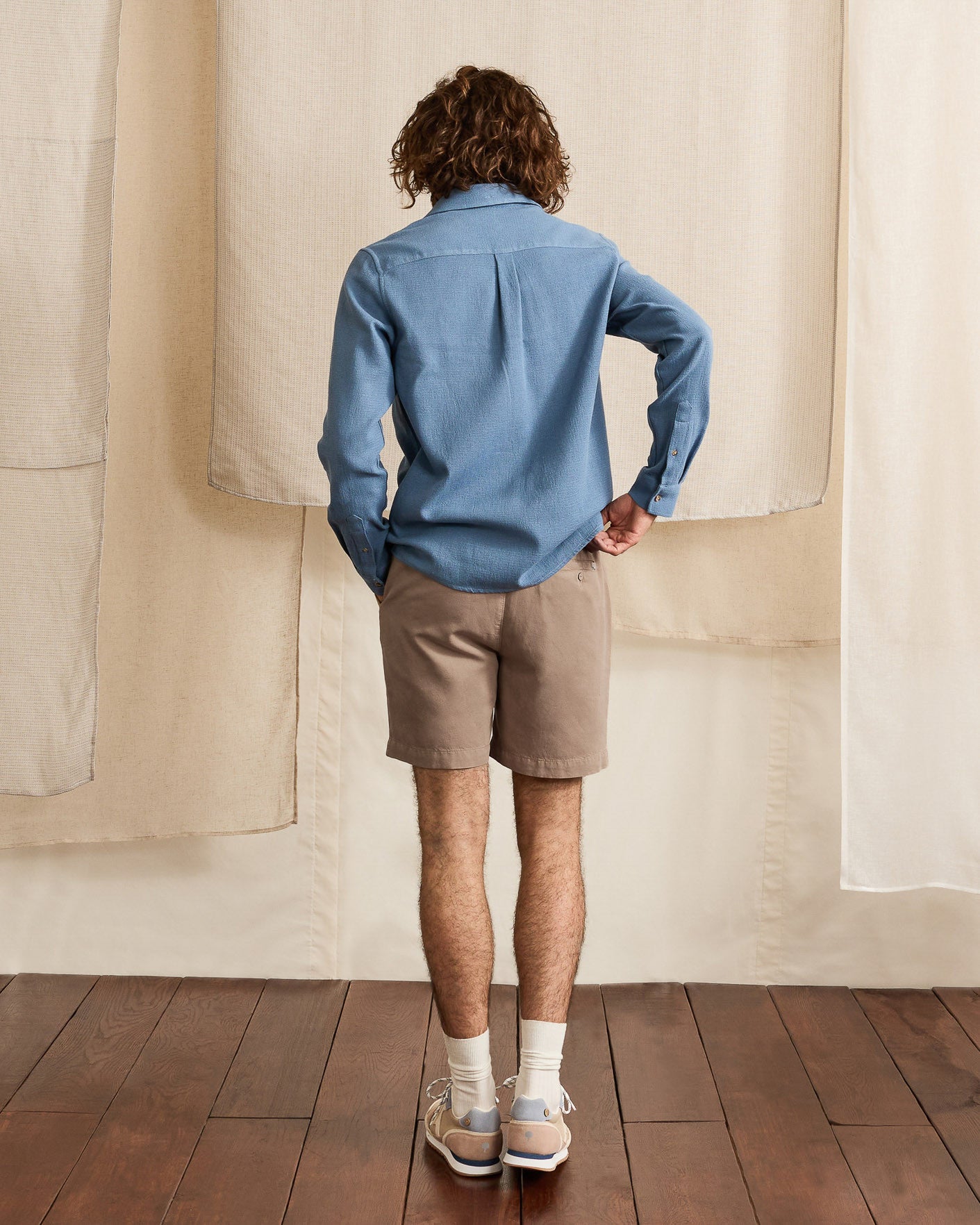 Beige shorts