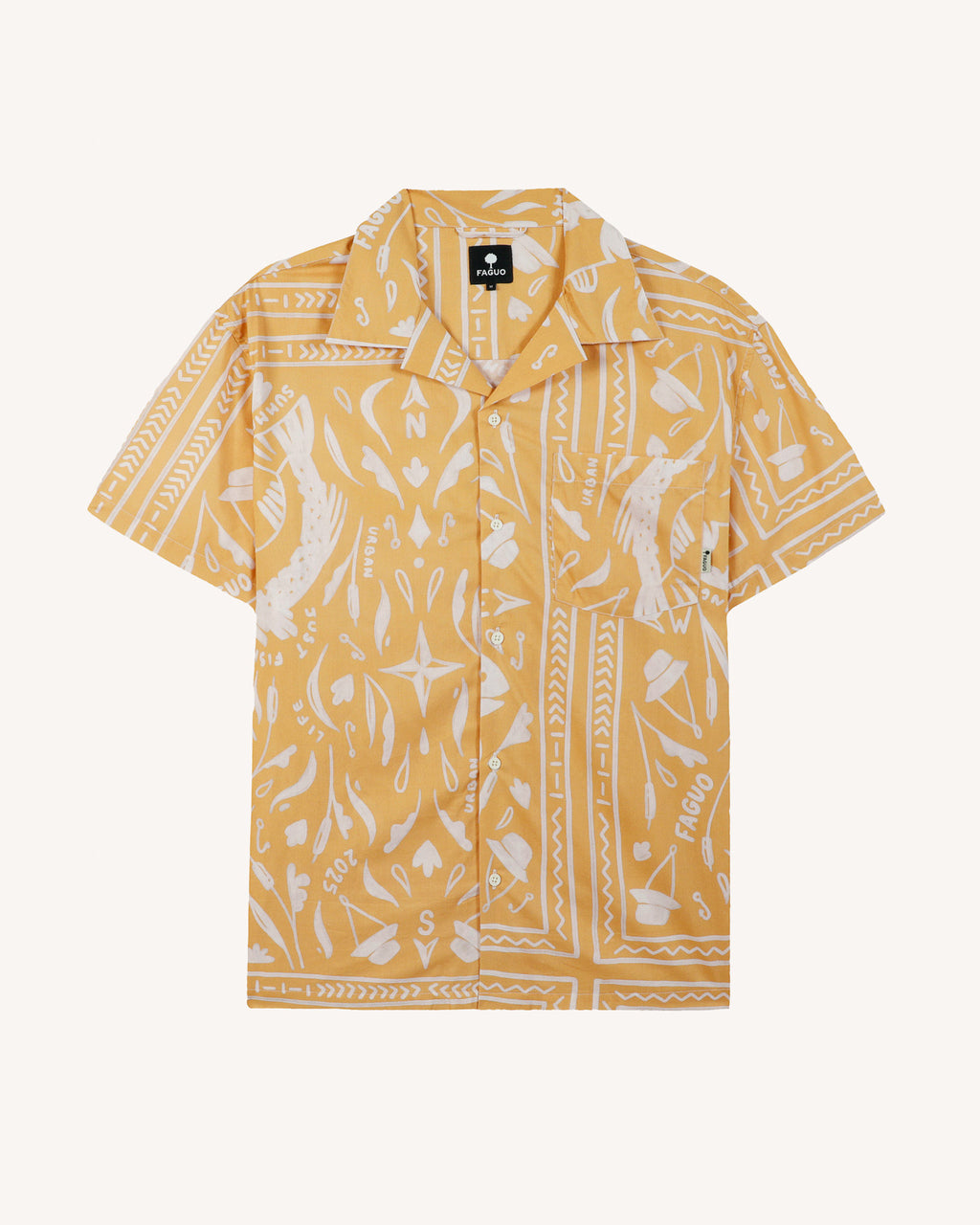 Chemise ocre