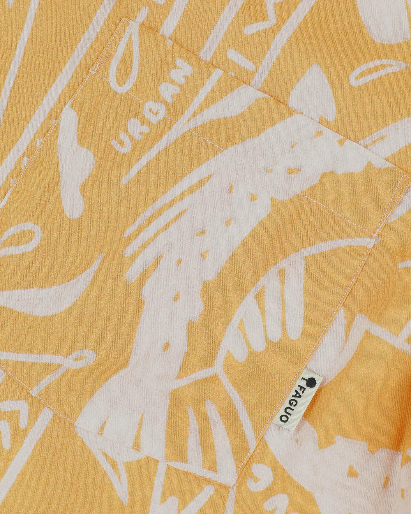 Chemise ocre