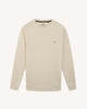 Sweat beige fonce coton & polyester recycles - modele DONZY
