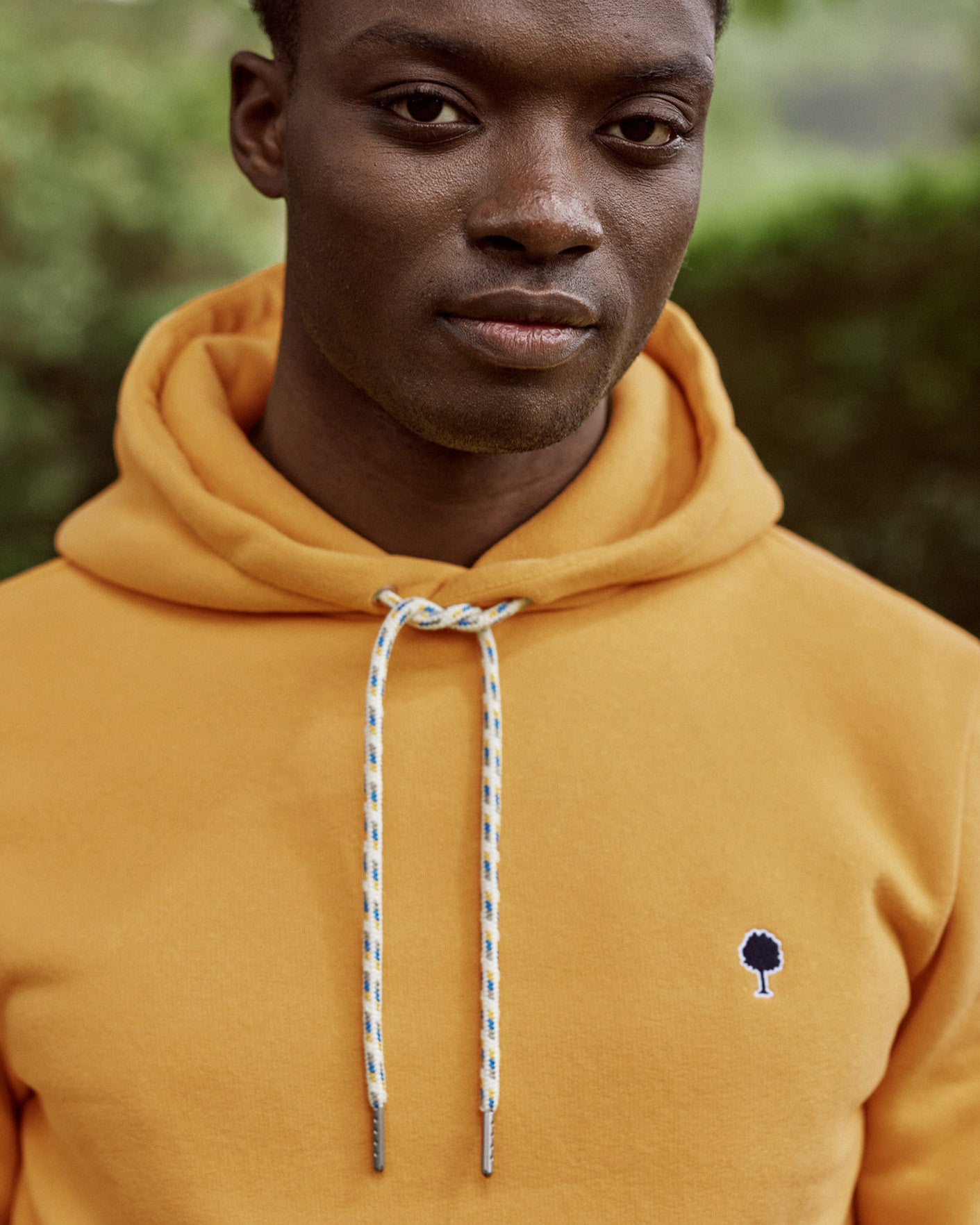Sweat ocre coton & polyester recycles - modele DIRAC