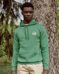 Green hooded sweatshirt Sensas