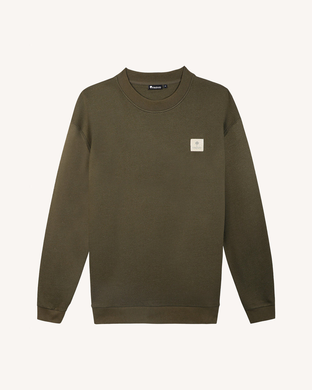 Dark brown sweatshirt lab city forest
