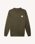 Dark brown sweatshirt lab city forest