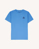 T-shirt bleu azur broderie faguo outdoor