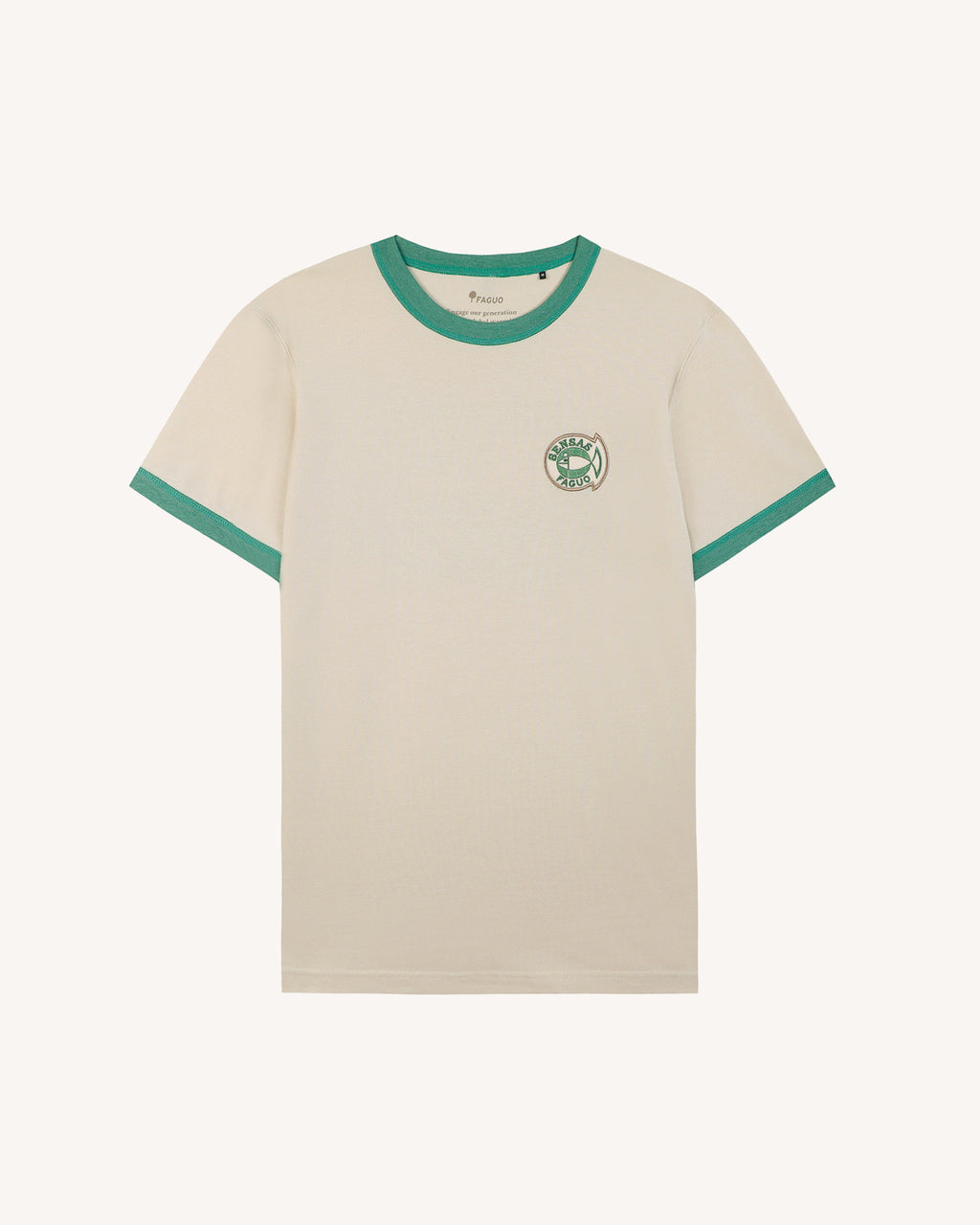 T-shirt écru Sensas