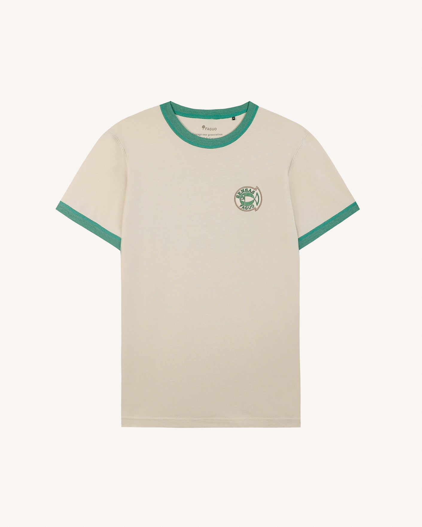 T-shirt écru Sensas