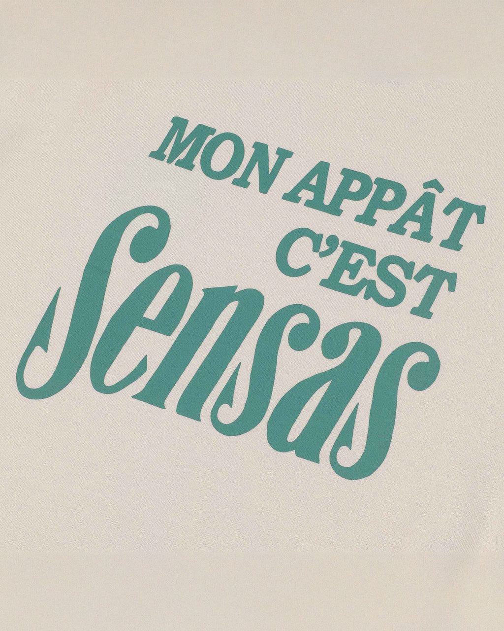 T-shirt écru Sensas