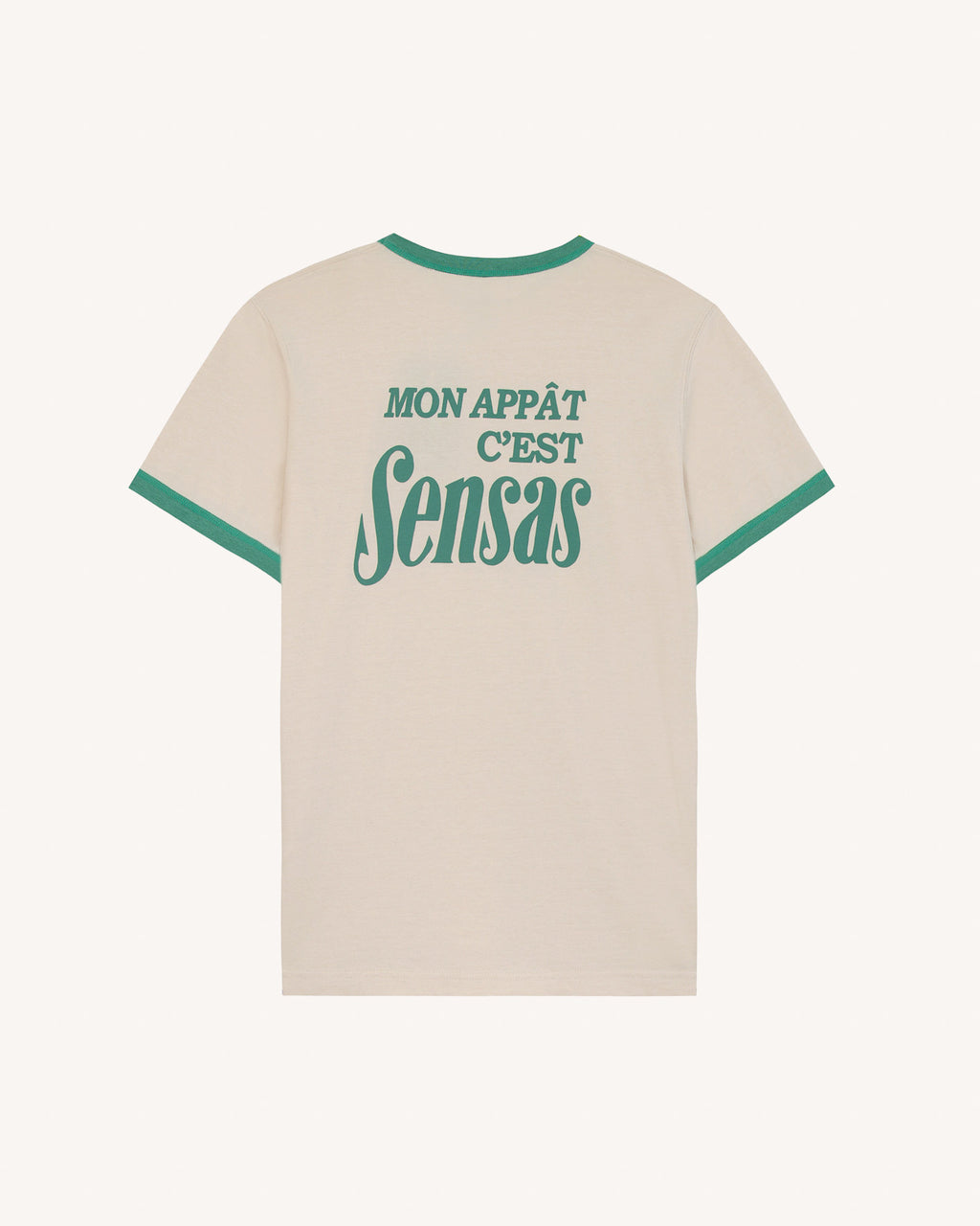 T-shirt écru Sensas