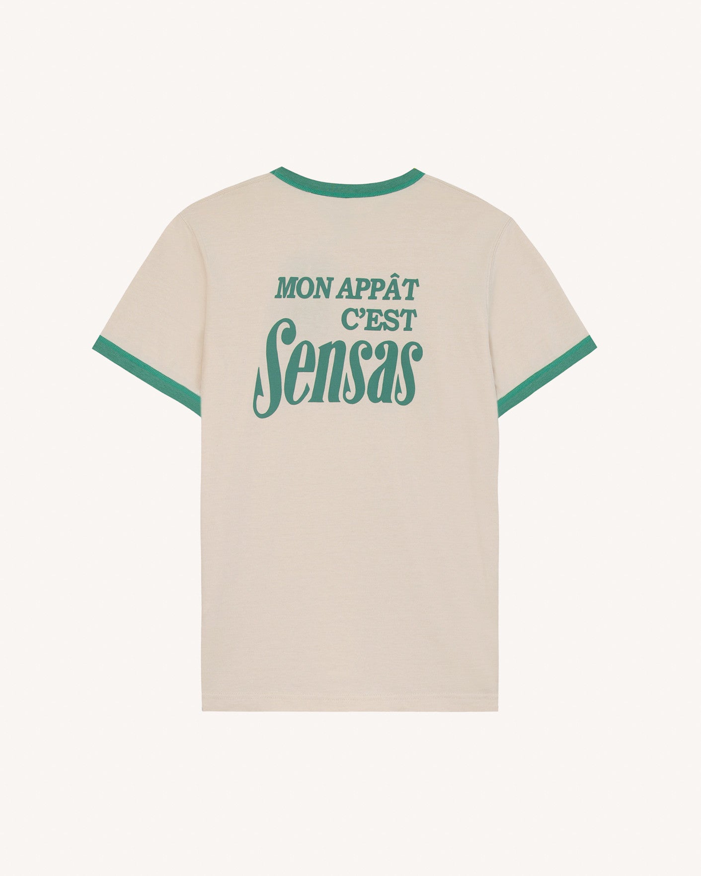 T-shirt écru Sensas