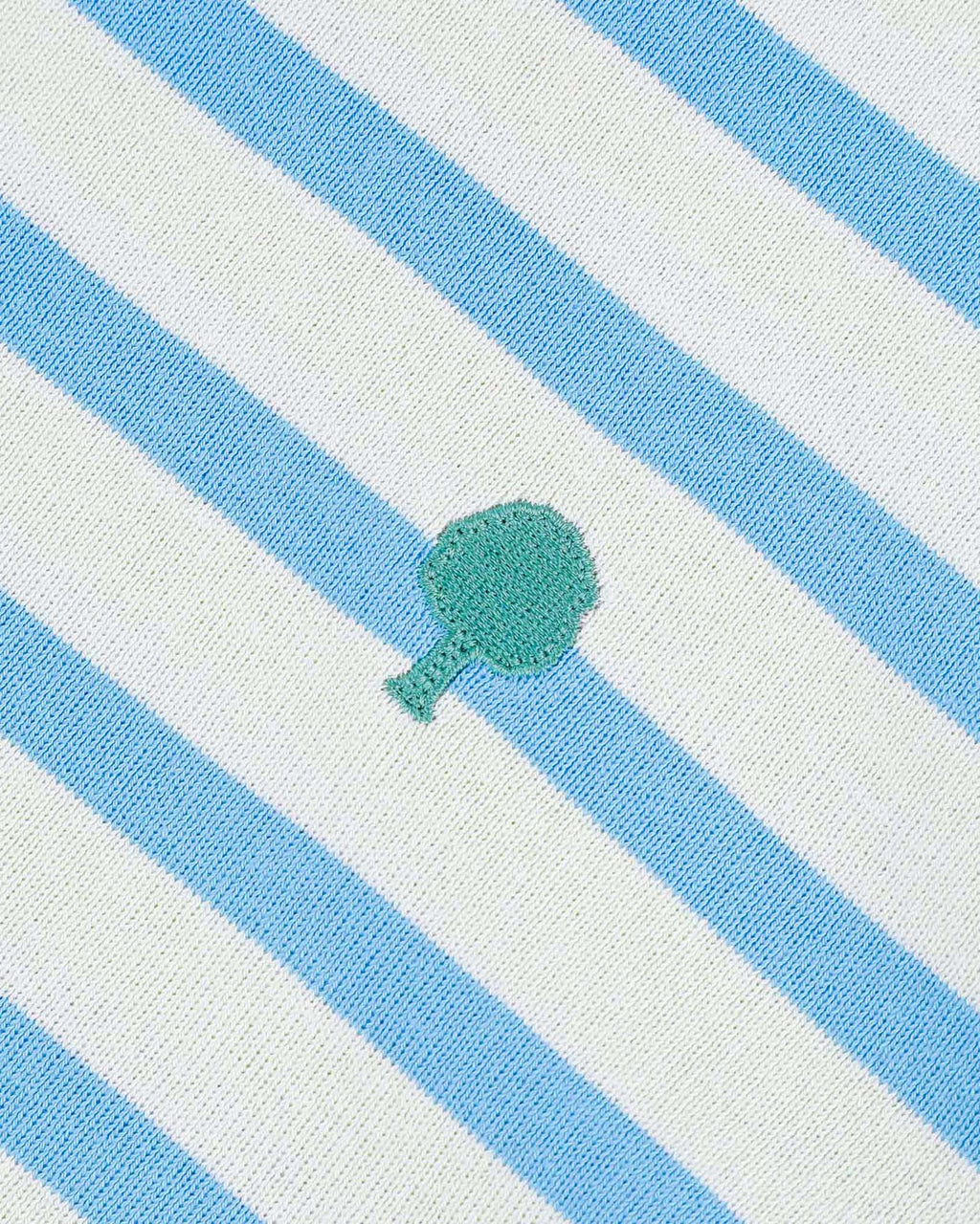 Marinière blanche & bleu ciel 