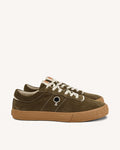 Khaki tennis shoes