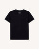 Navy blue & ecru T-shirt