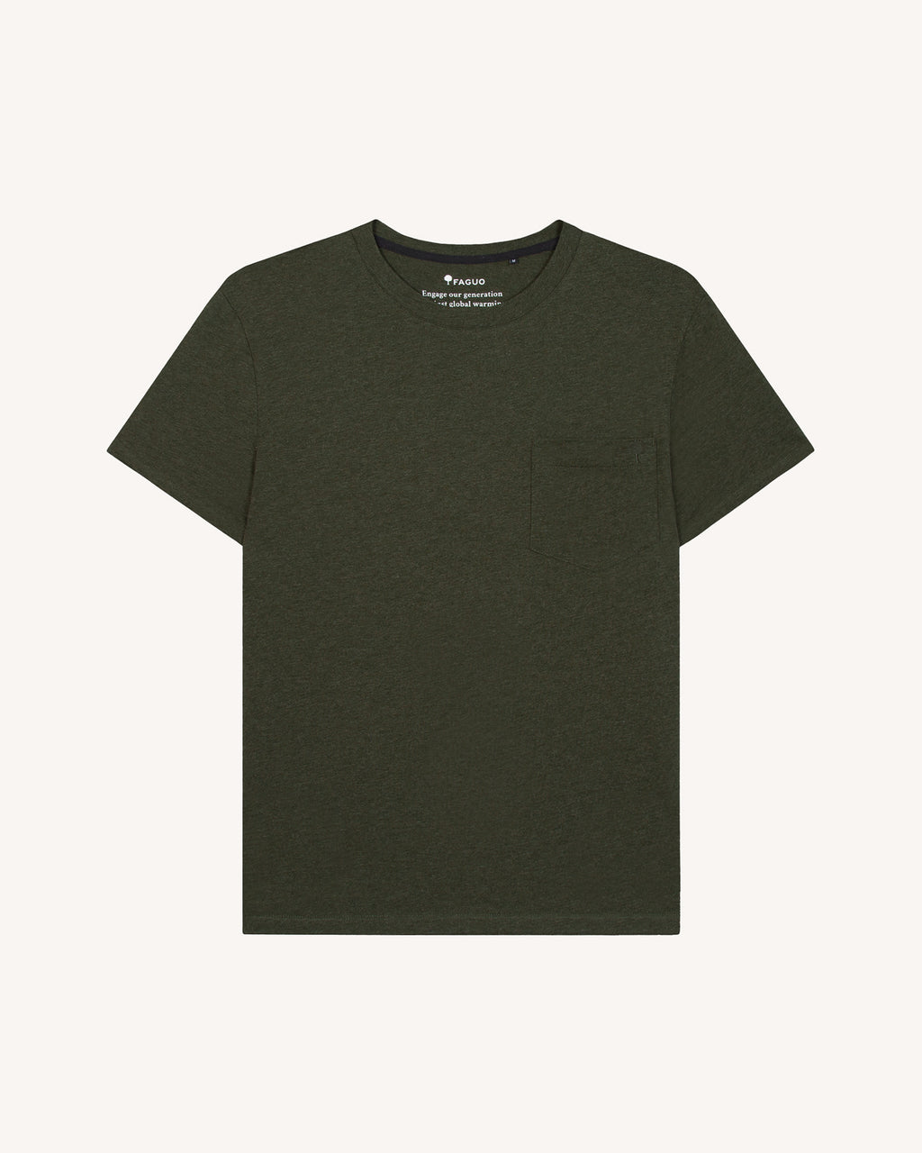T-shirt vert foncé 