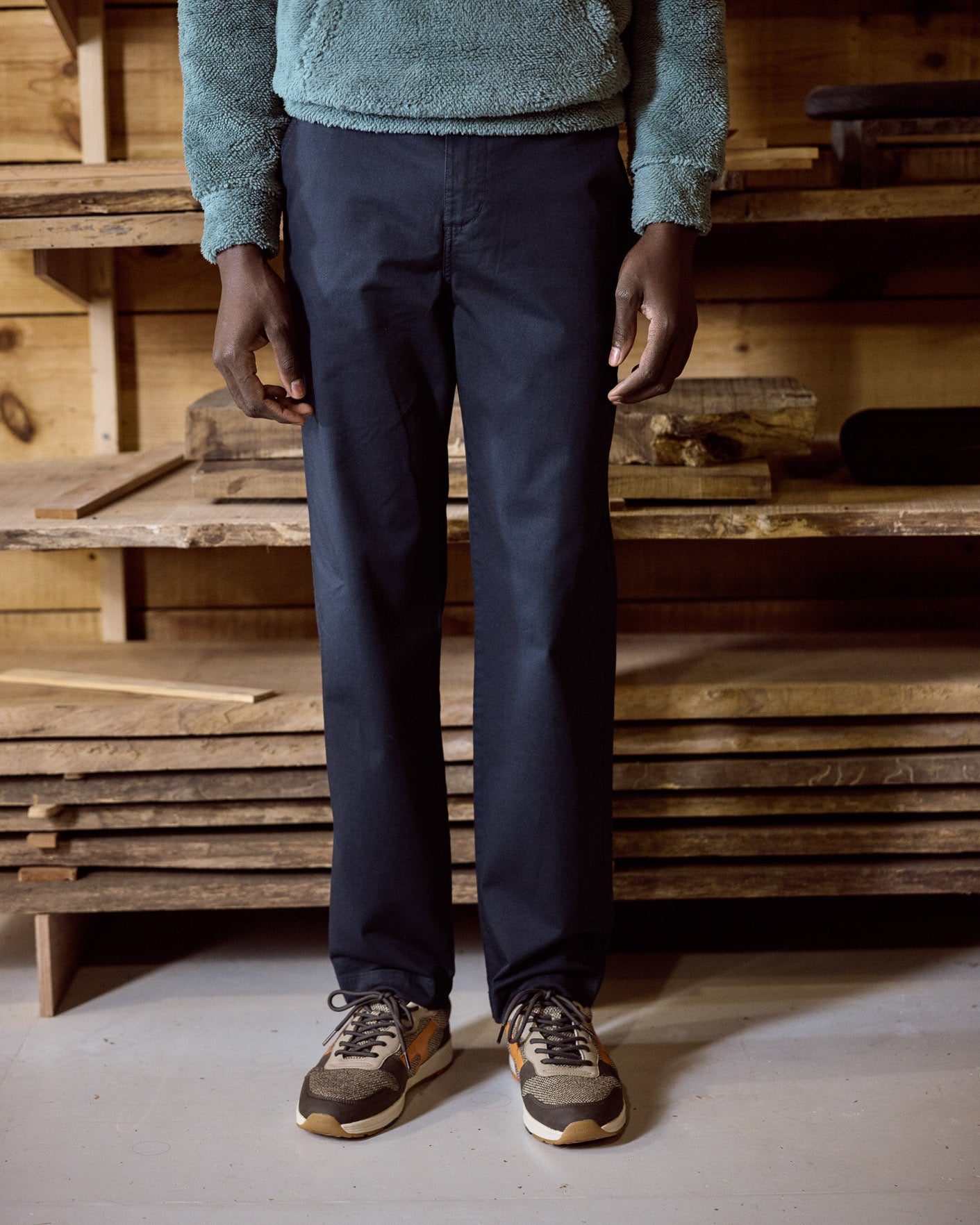 Pantalon bleu marine 