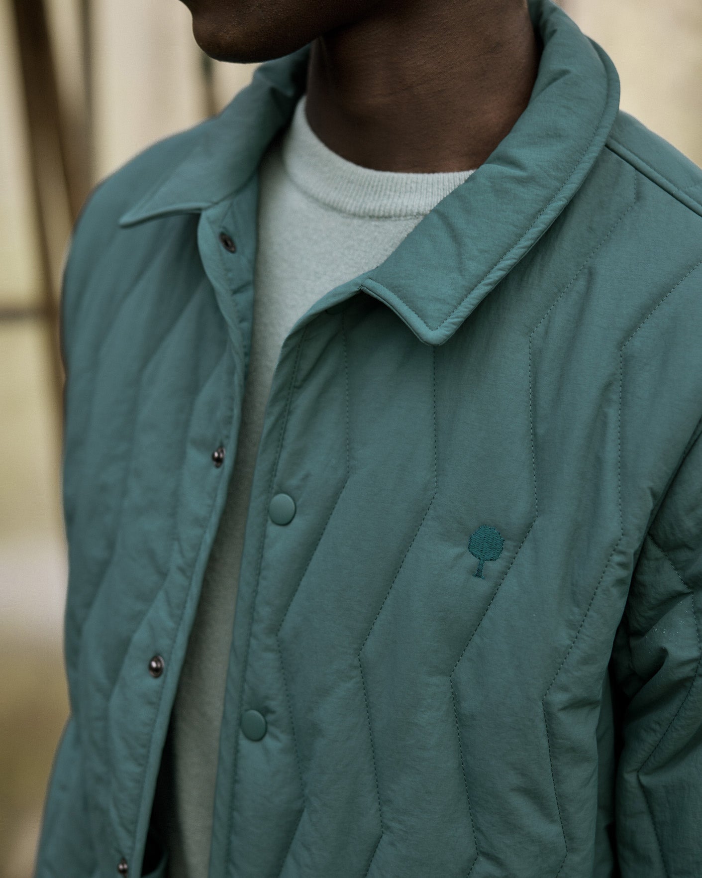 Veste vert clair