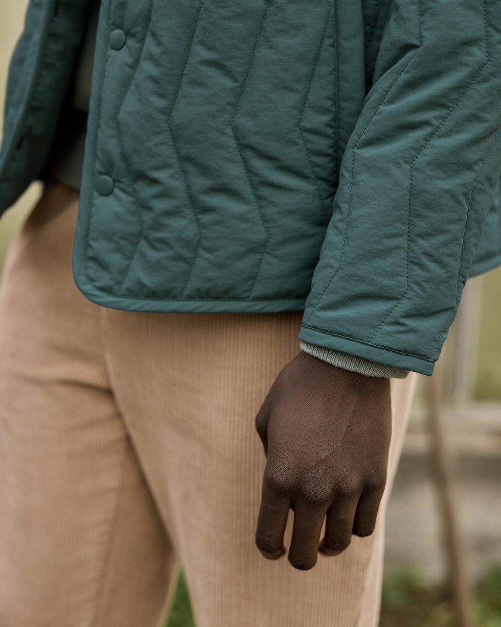 Veste vert clair