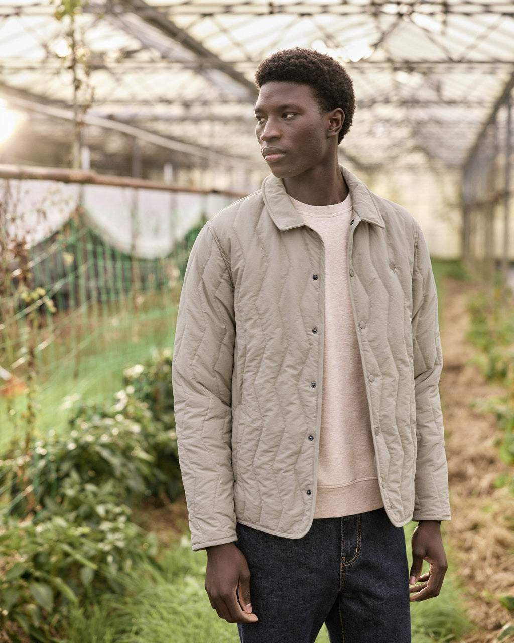 Beige jacket